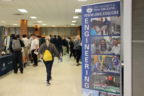 The University of New Orleans celebrated the value of engineering studies Wednesday, Feb. 19, with a daylong event for area middle and high school students.